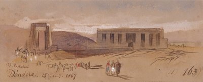 Dendera 163 door Edward Lear